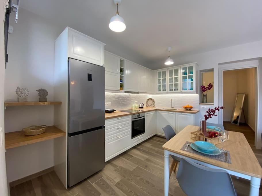 A cozinha ou cozinha compacta de Filoxenia Apartment