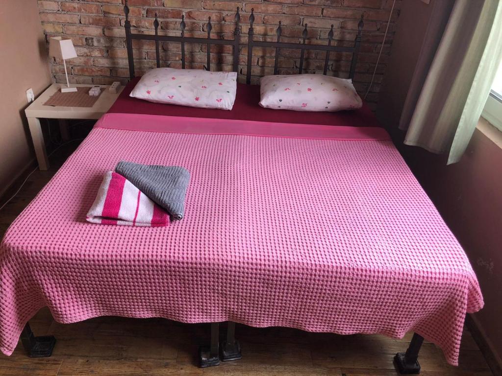 Llit o llits en una habitació de Hostel Anton