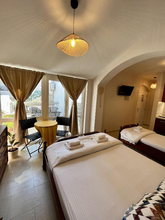 Postel nebo postele na pokoji v ubytování Villa Merci Budva