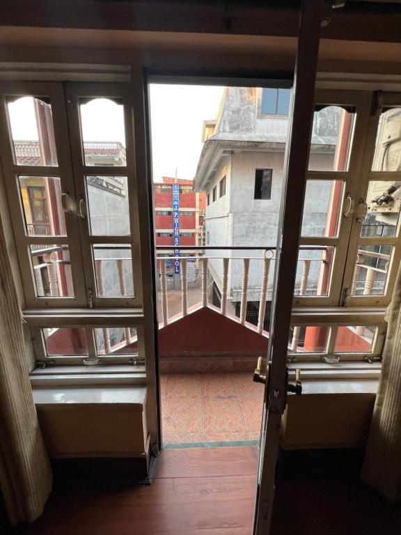 Balkón nebo terasa v ubytování Hotel Mudkhu Durbar