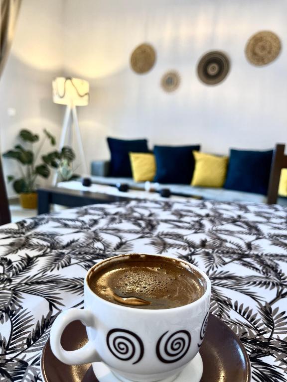 Příslušenství pro přípravu čaje a kávy v ubytování Villa Merci Budva