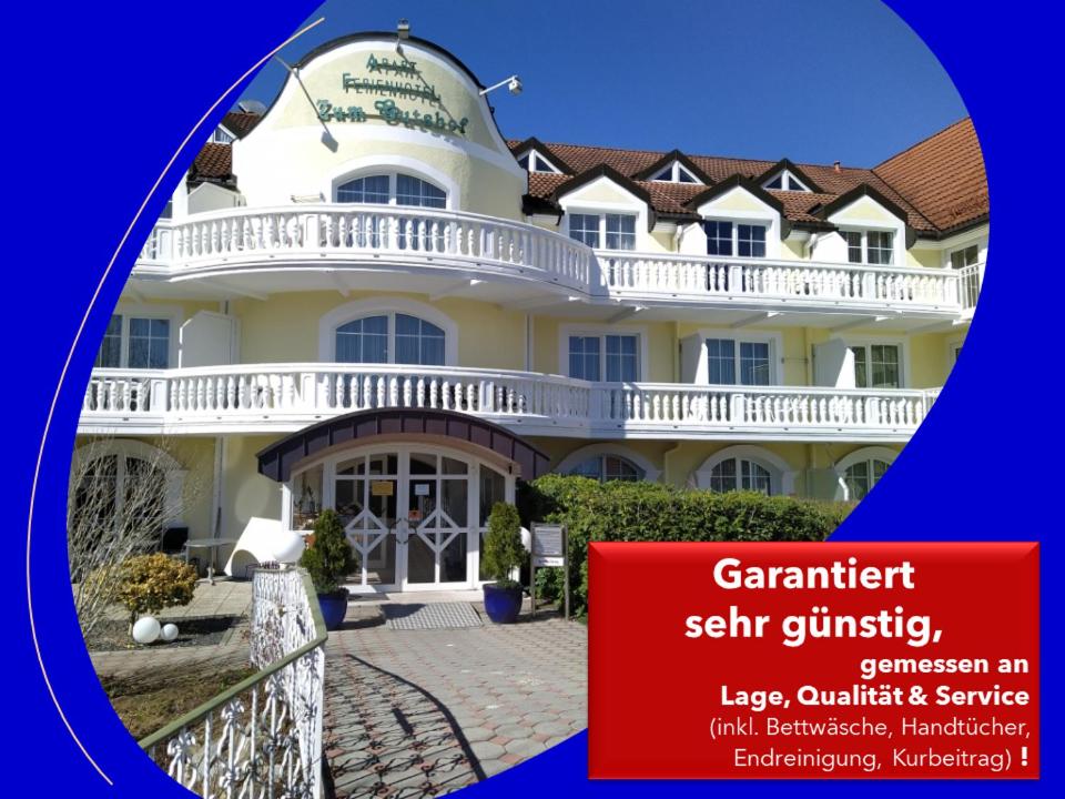 a picture of a large building with a red sign at Ferienappartement Gutshof in Hohenwarth