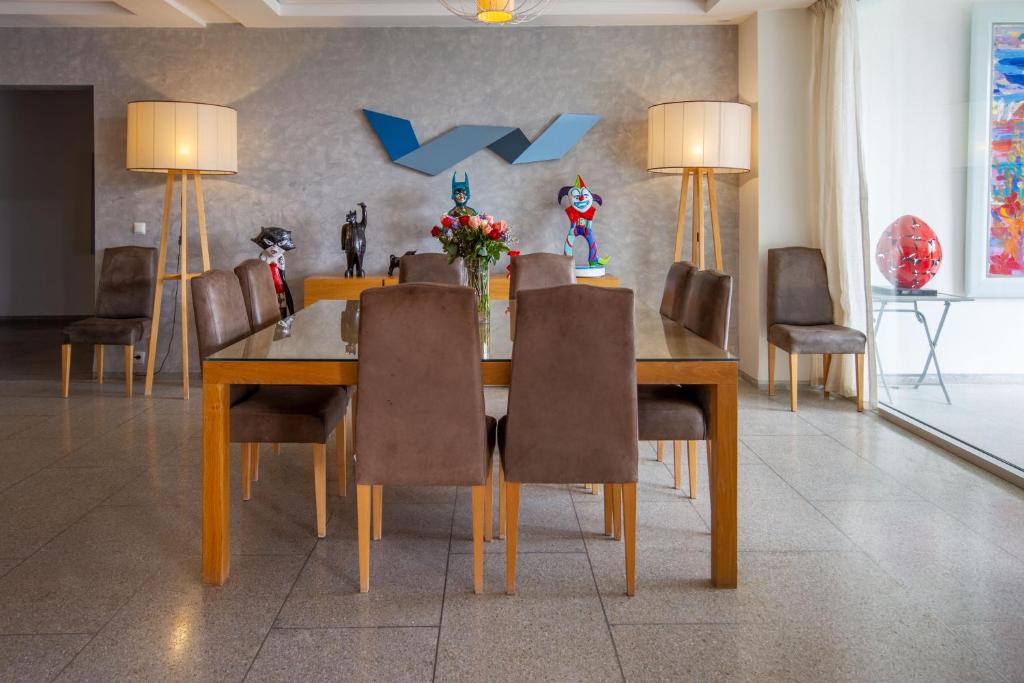 Posezení v ubytování Villa Fima Kech