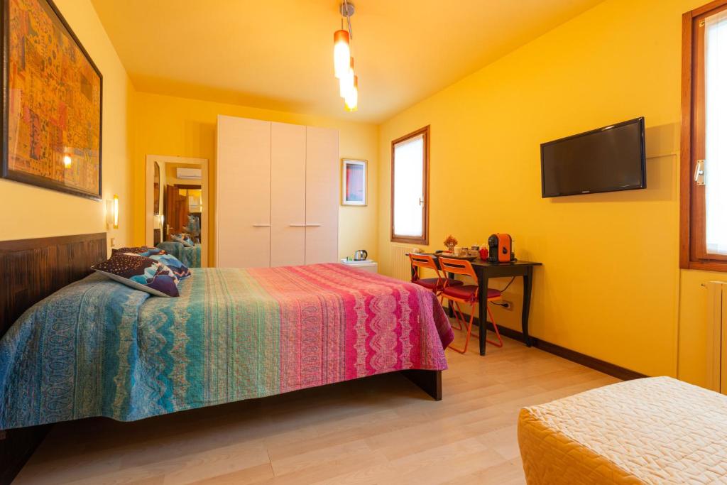 Postel nebo postele na pokoji v ubytování B&B Da Nina Venice