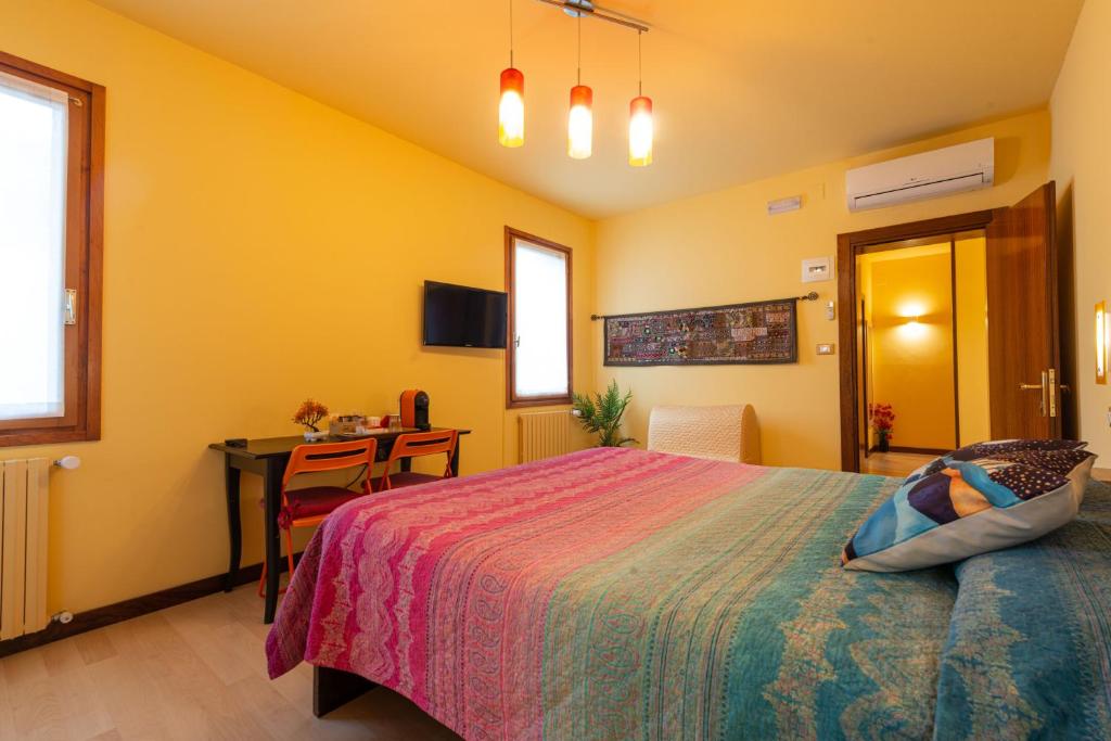 Postel nebo postele na pokoji v ubytování B&B Da Nina Venice