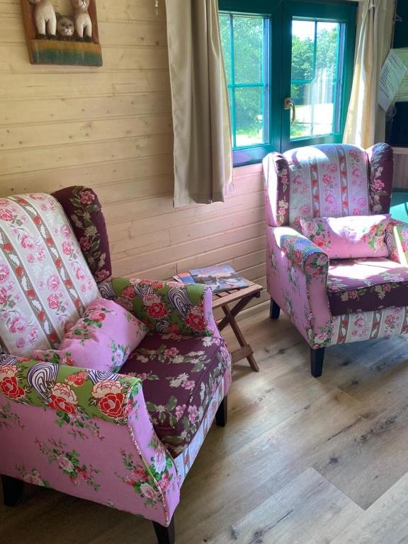 Posezení v ubytování Pia B&B Babbita