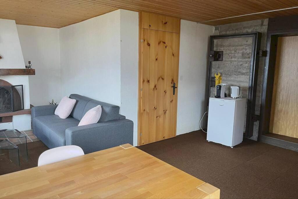 Kuchyň nebo kuchyňský kout v ubytování Wohnung in Bergchalet