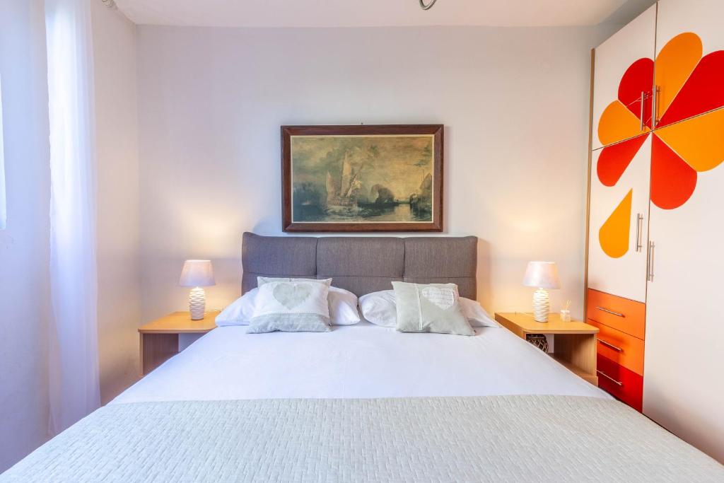 Posteľ alebo postele v izbe v ubytovaní apartman Dag