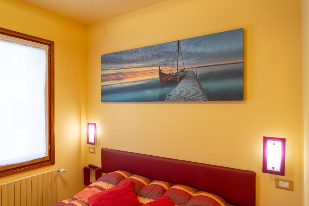 Posezení v ubytování B&B Da Nina Venice