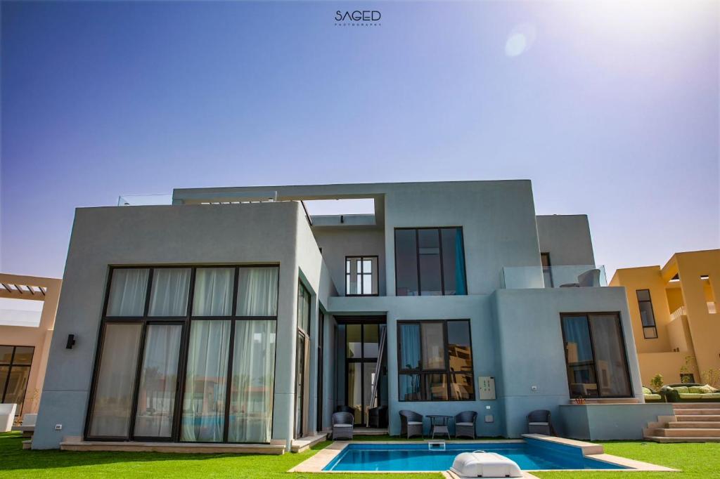 Bazén v ubytování tawila t1-17 -5 bed room big villa nebo v jeho okolí