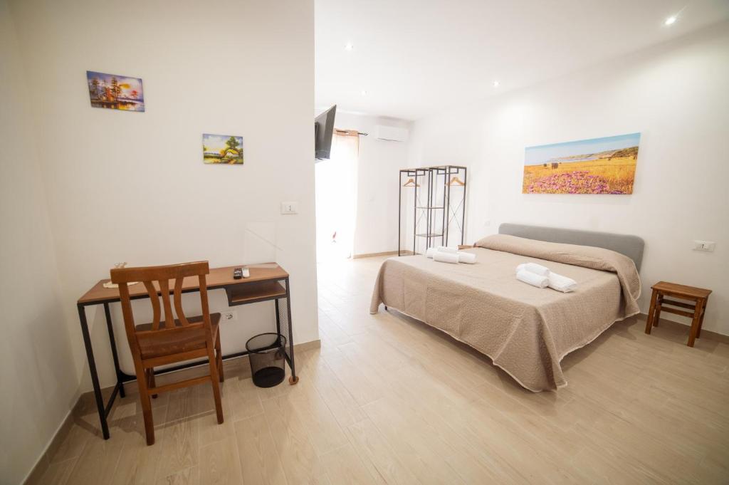 Postel nebo postele na pokoji v ubytování B&B Belvedere