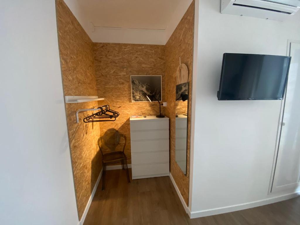 Kuchyň nebo kuchyňský kout v ubytování B&B 125Metri sul mare