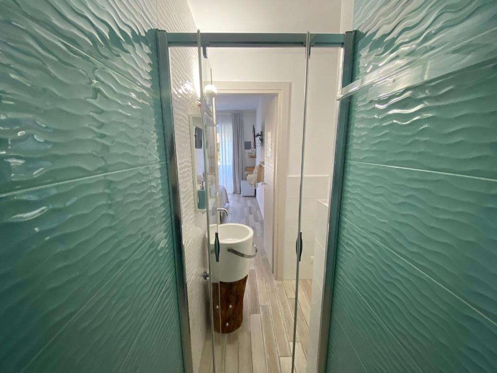 Koupelna v ubytování B&B 125Metri sul mare