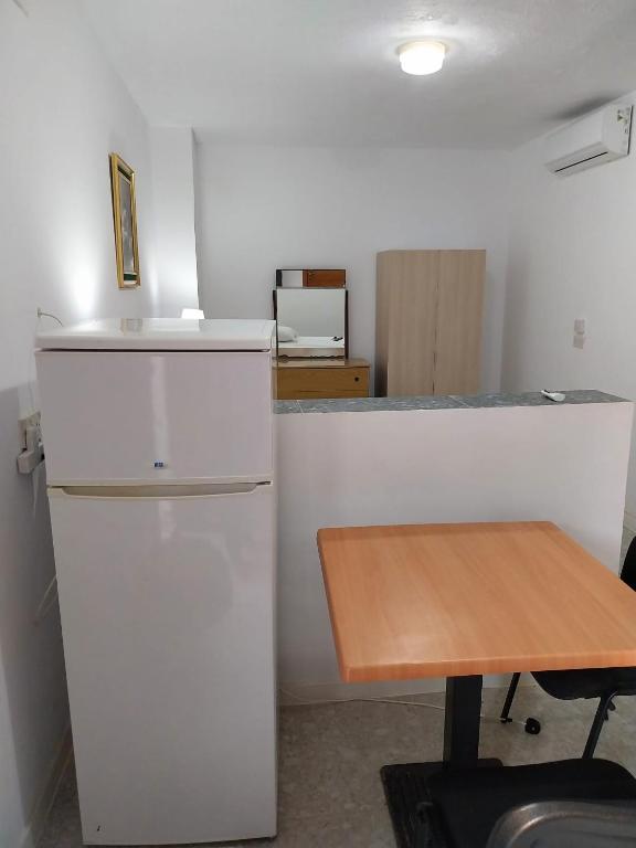 Kuchyň nebo kuchyňský kout v ubytování Whitestar Guesthouse