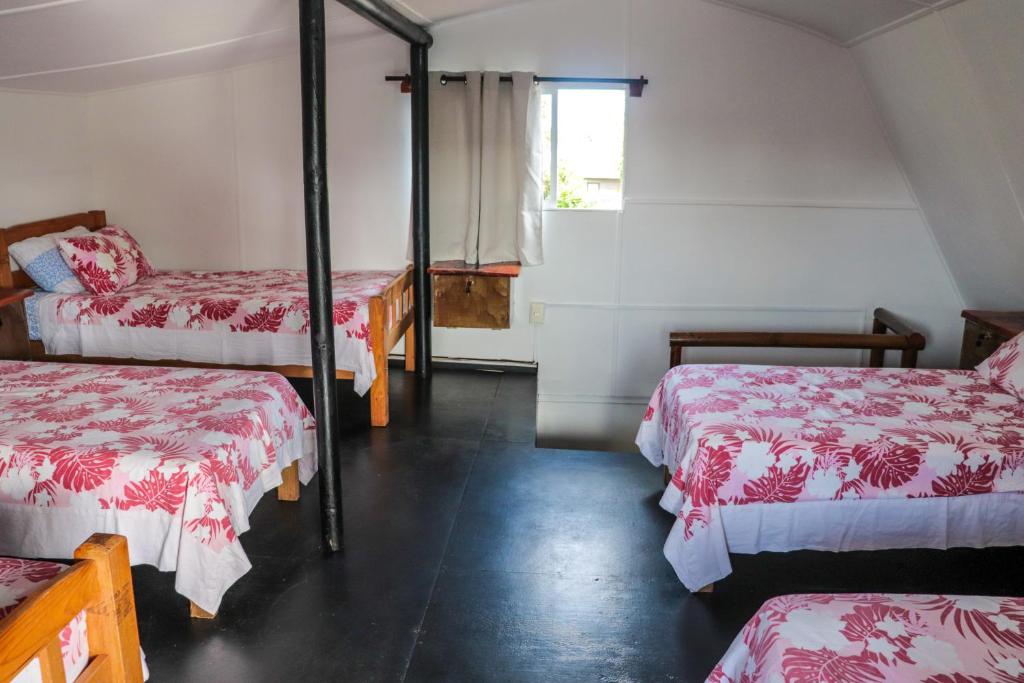 Postel nebo postele na pokoji v ubytování Hostal Vaihere