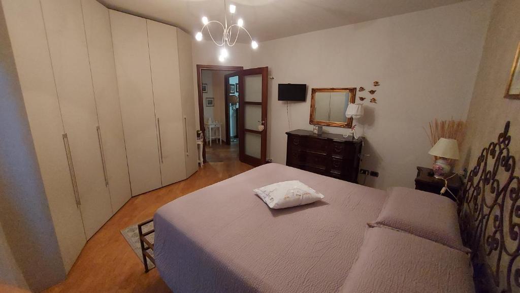 Postel nebo postele na pokoji v ubytování B&B La Rosa Celtica