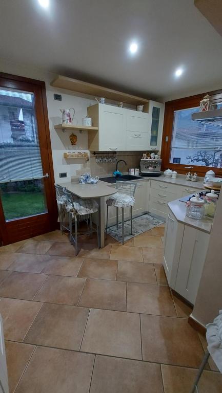 Kuchyň nebo kuchyňský kout v ubytování B&B La Rosa Celtica