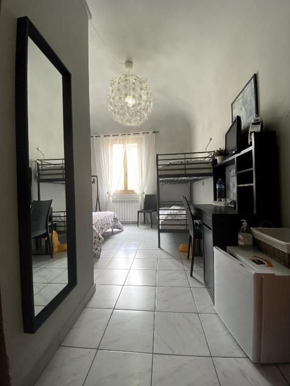 TV a/nebo společenská místnost v ubytování B&B Pontedera
