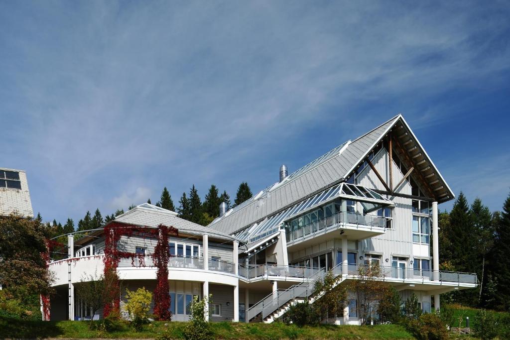 O edifício em que o hotel se localiza