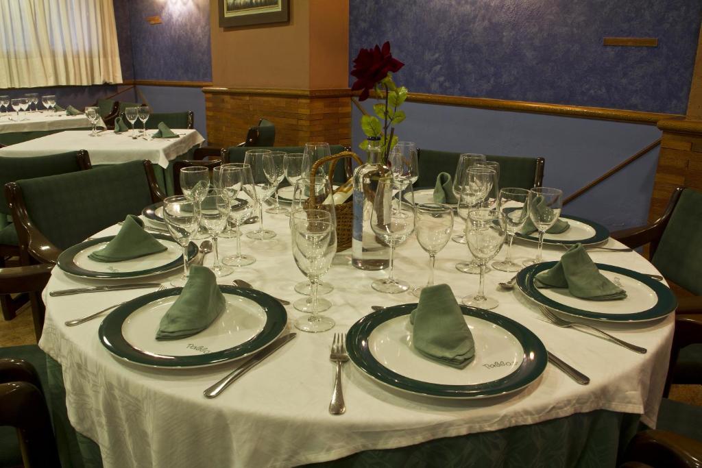 Restaurace v ubytování Hotel Clemente