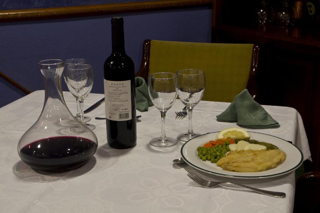Nápoje v ubytování Hotel Clemente