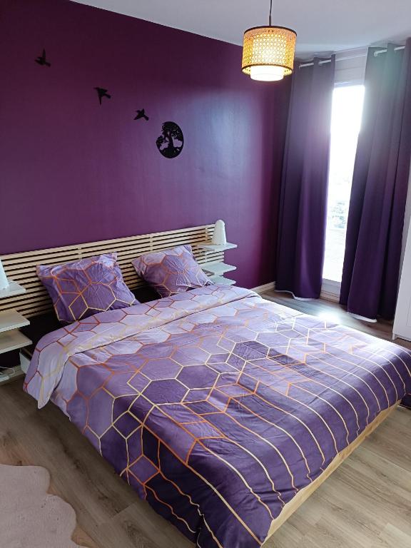 Posteľ alebo postele v izbe v ubytovaní Super appartement 6 voyageurs hyper centre