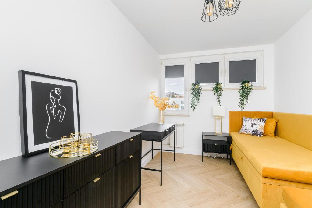 Posedenie v ubytovaní P&O Apartments Sobieskiego - Mokotów