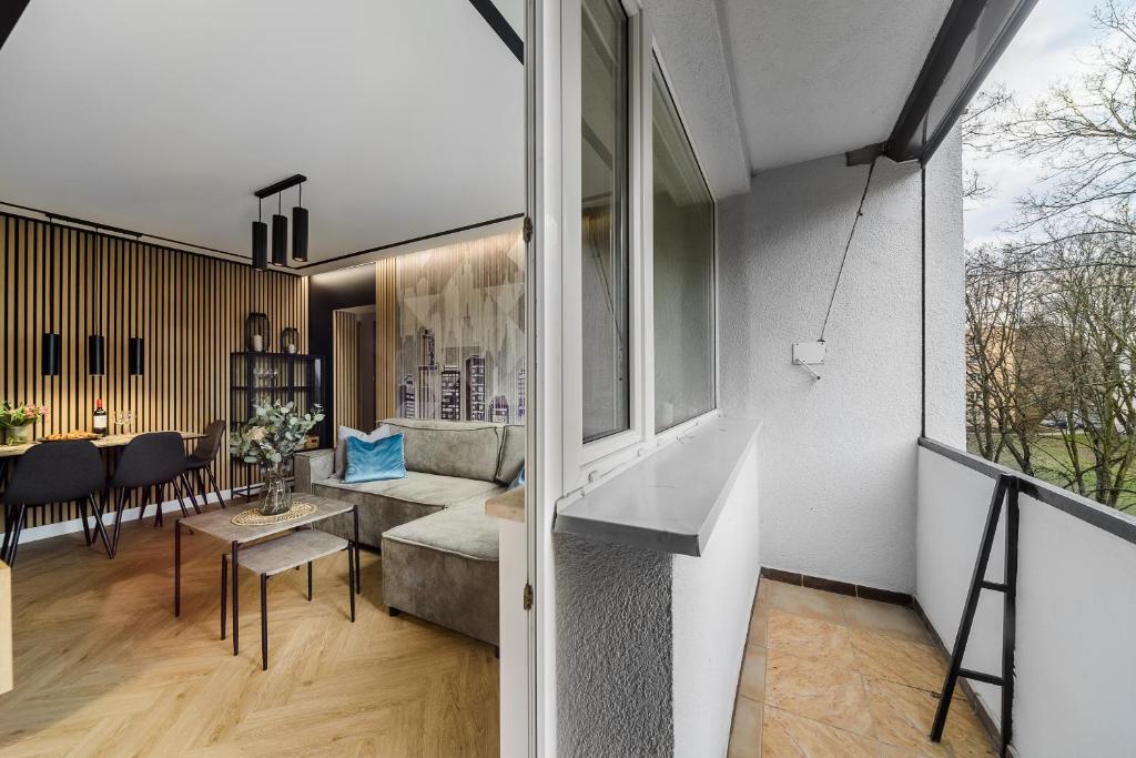 Posedenie v ubytovaní P&O Apartments Sobieskiego - Mokotów