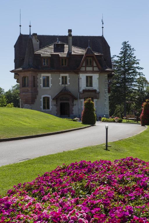 Zahrada ubytování Le Manoir du Golf