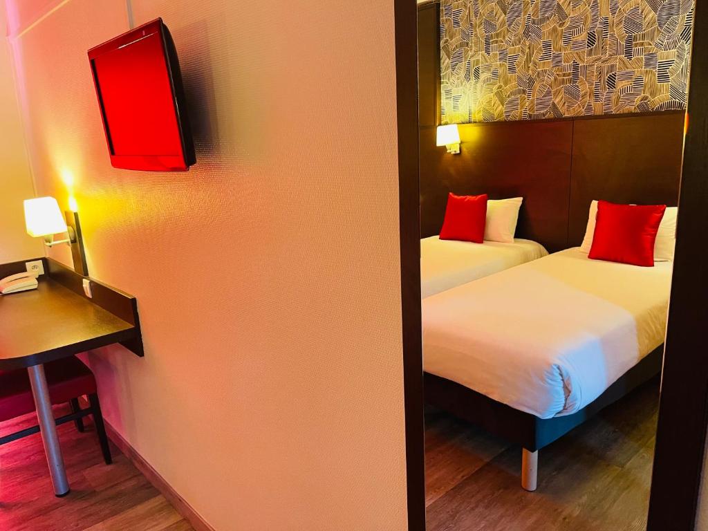 Hôtel Restaurant Kyriad Direct DIJON NORD - Zenith - Toison d'Or - Resim 36