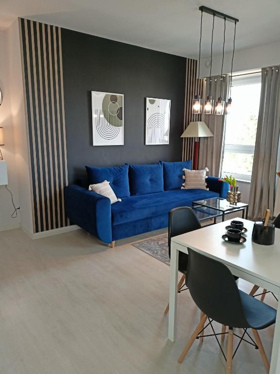 Posedenie v ubytovaní Apartament z garażem blisko dwóch jezior na Warmii i Mazurach