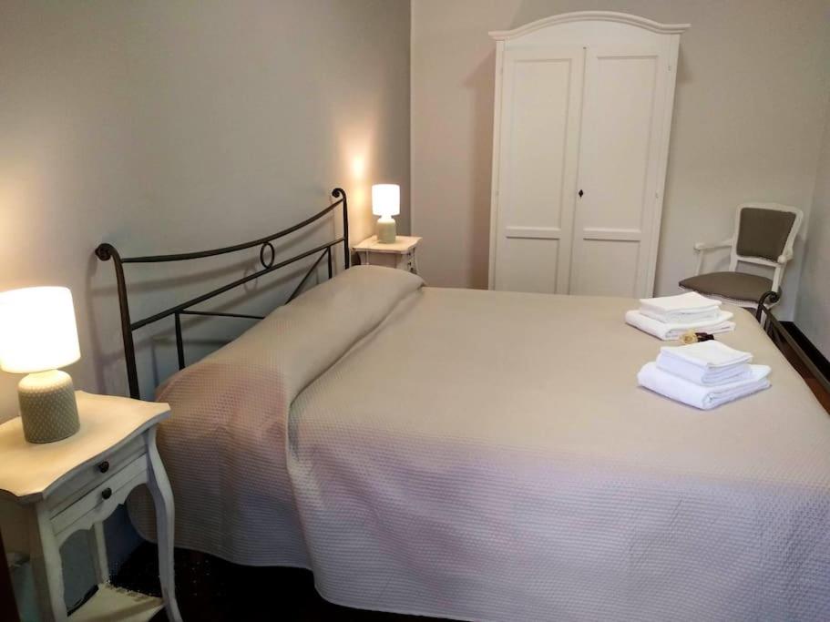 Ένα ή περισσότερα κρεβάτια σε δωμάτιο στο Casa Angelina