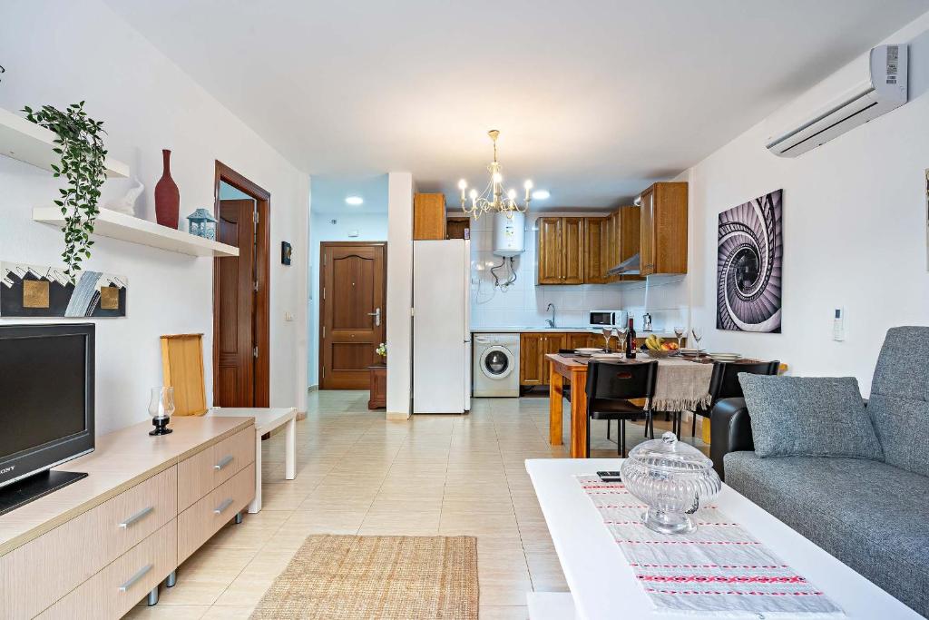 Kuchyňa alebo kuchynka v ubytovaní Santa Ana Apartamento