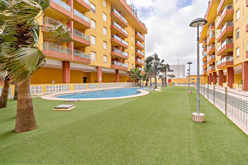 Bazén v ubytovaní Santa Ana Apartamento alebo v jeho blízkosti