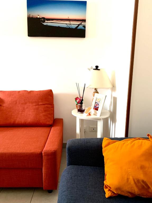 A seating area at DGS APARTHOTEL
