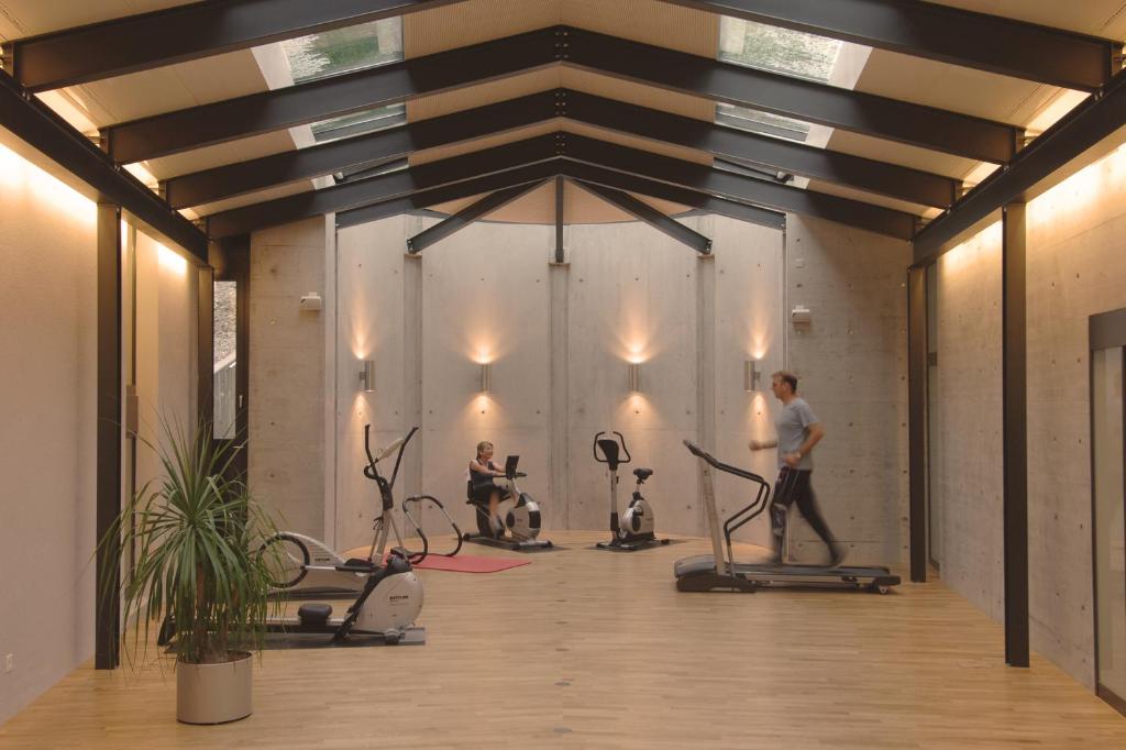 Fitness centrum a/nebo fitness zařízení v ubytování Hotel Ländli