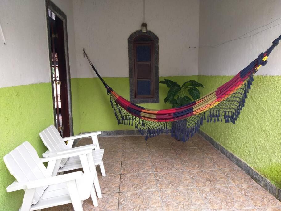 Uma varanda ou outra área externa em Casa Lagoa Piscina