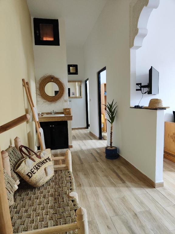Kuchyň nebo kuchyňský kout v ubytování Desert Home Essaouira