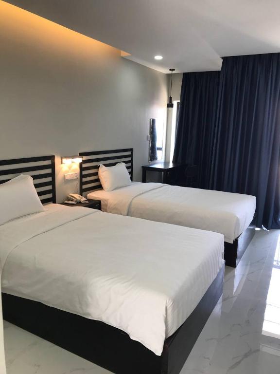 Hotel Chom Chao City - Chambre Jumelle De Luxe