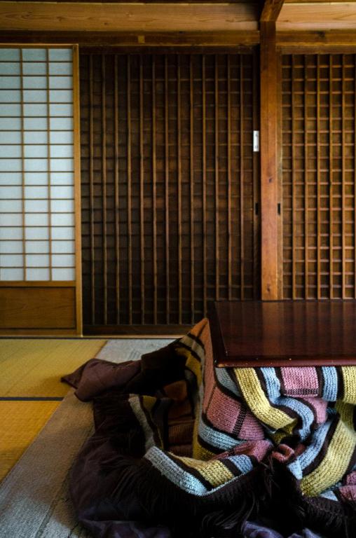 Area soggiorno di 宿坊 れんじょう寺 奈良 Temple Stay Renjoji Nara