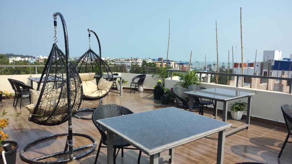 Balkón nebo terasa v ubytování Hotel Ridley International