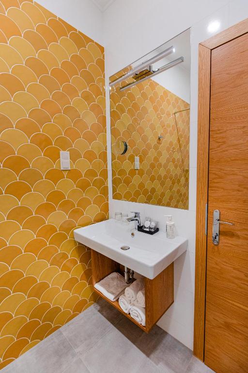 Koupelna v ubytování H11 ROOMS ESZTERGOM