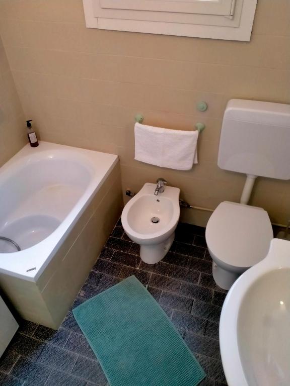 Koupelna v ubytování CASA VACANZE "LA QUIETE"
