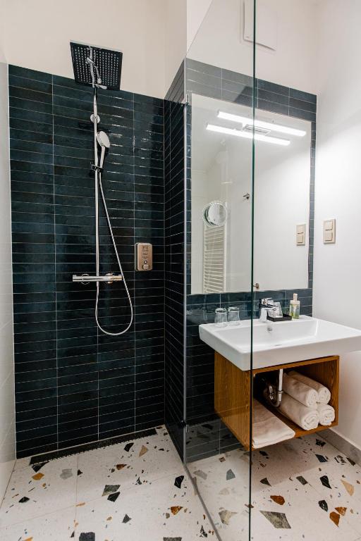 Koupelna v ubytování H11 ROOMS ESZTERGOM