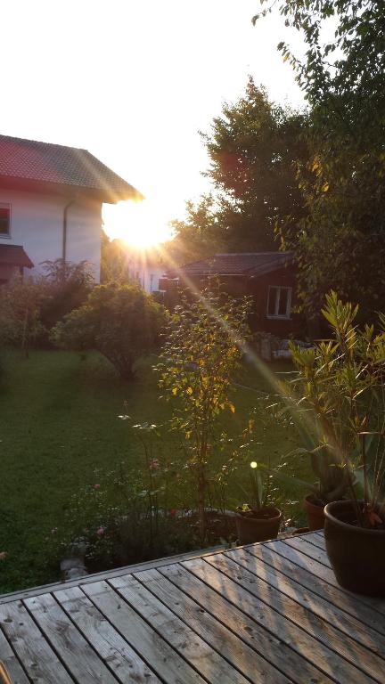 Zahrada ubytování Eva's Ferienwohnungen