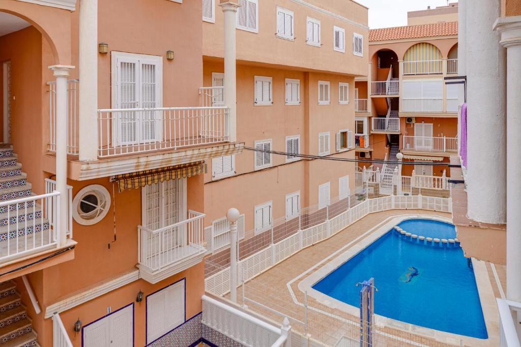 The swimming pool at or close to La Mata 002-04