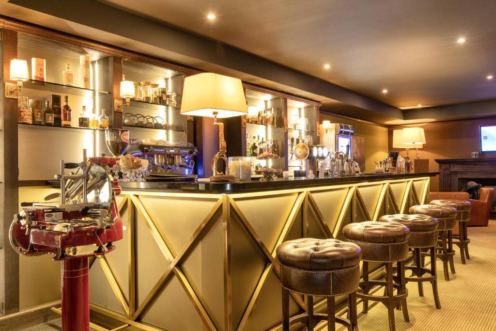 Lounge nebo bar v ubytování Hotel Royal