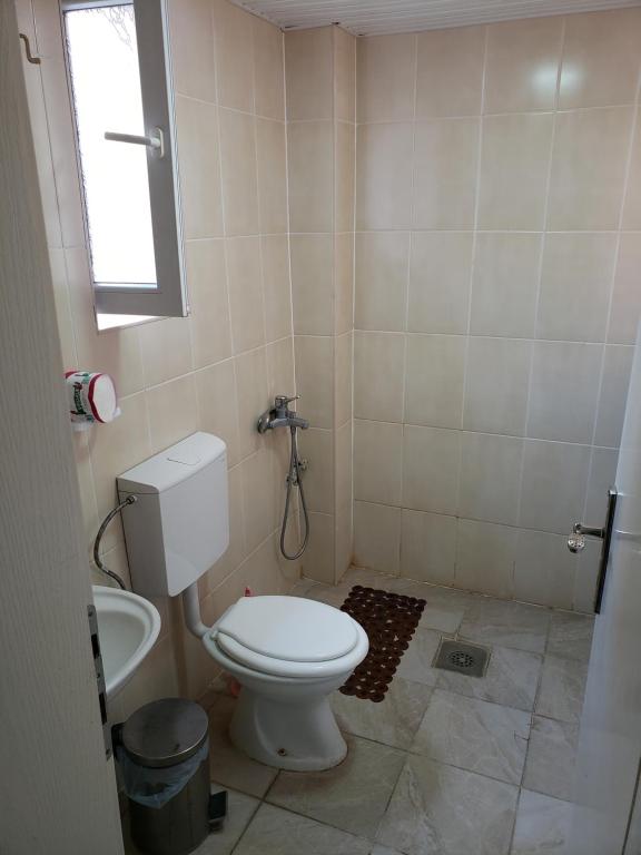 Koupelna v ubytování Hostel Bela