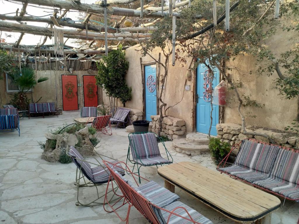 Patio nebo venkovní prostory v ubytování Kfar Hanokdim - Desert Guest Rooms