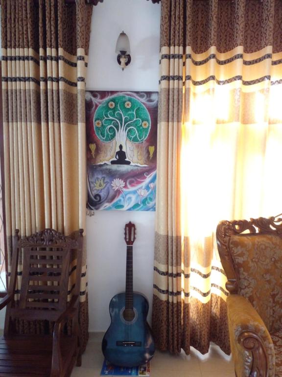 Posezení v ubytování Muthu Villa Sri Lanka